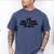 Only Four More Years To Go Middle School Graduation Men's Comfort Colors T-Shirt Blue Jean