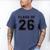 Freshman Class Of 2026 High School Senior Graduation Men's Comfort Colors T-Shirt Blue Jean
