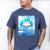 Frutiger Aero Aesthetic Tech Book Butterfly Men's Comfort Colors T-Shirt Blue Jean