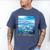 Frutiger Aero Aesthetic Tech Ocean Underwater Fishes Men's Comfort Colors T-Shirt Blue Jean Frutiger Aero Aesthetic Tech Ocean Underwater Fishes Men's Comfort Colors T-Shirt Blue Jean