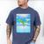 Frutiger Aero Aesthetics Men's Comfort Colors T-Shirt Blue Jean