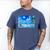 Frutiger Aero Beach Y2k Aesthetic Palm Tree Sand Ocean Men's Comfort Colors T-Shirt Blue Jean