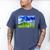 Frutiger Aero Dolphin Meadow Aesthetic Y2k 2000s Ironic Men's Comfort Colors T-Shirt Blue Jean
