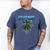 Frutiger Aero Palm Tree Y2k Aesthetic 2000s Trend Men's Comfort Colors T-Shirt Blue Jean