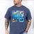 Frutiger Aero Retro Vibes Y2K Retro Grunge Men's Comfort Colors T-Shirt Blue Jean