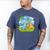 Frutiger Aero Y2K Fashion Trends Statement Piece Tech Orange Men's Comfort Colors T-Shirt Blue Jean
