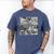 Frutiger Aero Y2K Old School Retro Vibes Men's Comfort Colors T-Shirt Blue Jean