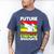 Future HBCU African American Gradute Graduation Men's Comfort Colors T-Shirt Blue Jean