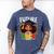 Future HBCU Grad Afro Girl College Graduation Kids Men's Comfort Colors T-Shirt Blue Jean