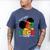 Future HBCU Grad History Girl Graduation HBCU Kids Men's Comfort Colors T-Shirt Blue Jean