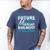 FUTURE MARINE BIOLOGIST MAKING WAVES Graduation T-Shirt Men's Comfort Colors T-Shirt Blue Jean