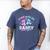Gender Reveal Daddy Dad Men's Comfort Colors T-Shirt Blue Jean