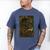 Geometric History Educated Women Teacher Book Melanin Men's Comfort Colors T-Shirt Blue Jean