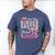 Girls Little Miss Kindergarten Grad 2025 Coquette Graduation Men's Comfort Colors T-Shirt Blue Jean