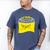 Go Away I'm Introverting Antisocial Shy Introvert Men's Comfort Colors T-Shirt Blue Jean