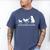 Golden Retriever Mom Dad Puppy Dog Owner Dog Lover Men's Comfort Colors T-Shirt Blue Jean