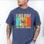 I Like Golf And Maybe 3 People Introvert Raglan Baseball Tee Men's Comfort Colors T-Shirt Blue Jean