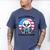 A Good Day To Read a Book Reading Eagle With American Flag Men's Comfort Colors T-Shirt Blue Jean A Good Day To Read a Book Reading Eagle With American Flag Men's Comfort Colors T-Shirt Blue Jean