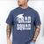 Grad Squad Graduate Graduation T-Shirt Graduation Idea Men's Comfort Colors T-Shirt Blue Jean