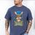 Graduate Kangaroo Class Of 2025 Kids Graduation Men's Comfort Colors T-Shirt Blue Jean
