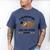 I Graduated Can I Go Back To Bed Sloth Graduation Cap Men's Comfort Colors T-Shirt Blue Jean
