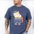 I Graduated Can I Go Back To Sleep Now Graduation Men's Comfort Colors T-Shirt Blue Jean