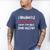 I Graduated Middle School Graduation Men's Comfort Colors T-Shirt Blue Jean