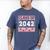 Graduating Class Of 2042 First Day Of School 2042 Graduation Men's Comfort Colors T-Shirt Blue Jean
