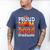 Graduation Basketball Retro Proud Mom Of A 2026 Graduate Men's Comfort Colors T-Shirt Blue Jean