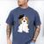 Graduation Beagle Dog 2017 Graduate Graduation Tee Men's Comfort Colors T-Shirt Blue Jean