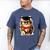 Graduation Cat Class Of 2023 Men's Comfort Colors T-Shirt Blue Jean