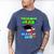 Graduation Class 2018 Cap Gown Shirt Preschool Graduate Men's Comfort Colors T-Shirt Blue Jean