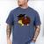 Graduation Hedgehog 2017 Graduate Graduation T-Shirt Men's Comfort Colors T-Shirt Blue Jean
