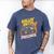 Graduation Rollin' Outta Preschool Monster Truck Boys Pre-K Men's Comfort Colors T-Shirt Blue Jean