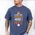 Graduation Shirt For Graduate Look Out World Here I Come Men's Comfort Colors T-Shirt Blue Jean