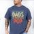 Only The Greatest Dads Get Promoted To Pop Men's Comfort Colors T-Shirt Blue Jean