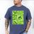 Green Comic Book Green Graphic Men's Comfort Colors T-Shirt Blue Jean