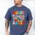 Groovy Goodbye 7th Grade Graduation Hello Summer Kids Men's Comfort Colors T-Shirt Blue Jean