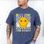 Groovy Next Stop 2nd Grade 1st Grade Graduation 2025 Premium Men's Comfort Colors T-Shirt Blue Jean