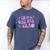 Groovy Retro In My Girl Dad Era Daddy Fathers Day Men's Comfort Colors T-Shirt Blue Jean