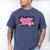 Groovy Senior Class Of 2026 Coquette Pink Bow Graduation Men's Comfort Colors T-Shirt Blue Jean