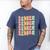 Groovy Senior Graduation Cute Groovy Senior Class Of 2024 Men's Comfort Colors T-Shirt Blue Jean