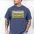 Halloween Adult Costume Dinosaur Security Dad Mom Men's Comfort Colors T-Shirt Blue Jean