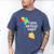 Happy Birthday Daddy Cute Toddler Dad's Birthday Party Men's Comfort Colors T-Shirt Blue Jean