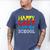 Happy Last Day Of School Graduation Teachers Student Men's Comfort Colors T-Shirt Blue Jean
