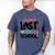 Happy Last Day Of School Kids Teacher Student Graduation Men's Comfort Colors T-Shirt Blue Jean