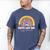 HAPPY LAST OF DAY SCHOOL Rainbow Teacher Student Graduation Men's Comfort Colors T-Shirt Blue Jean