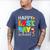 Happy Last Day Of School Teacher Student Graduation Men's Comfort Colors T-Shirt Blue Jean