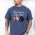 Happy Valentines Day Self Introvert Humor Antisocial Men's Comfort Colors T-Shirt Blue Jean