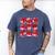 Heart Reading Books Valentine Teacher Boys Girls Book Lover Men's Comfort Colors T-Shirt Blue Jean